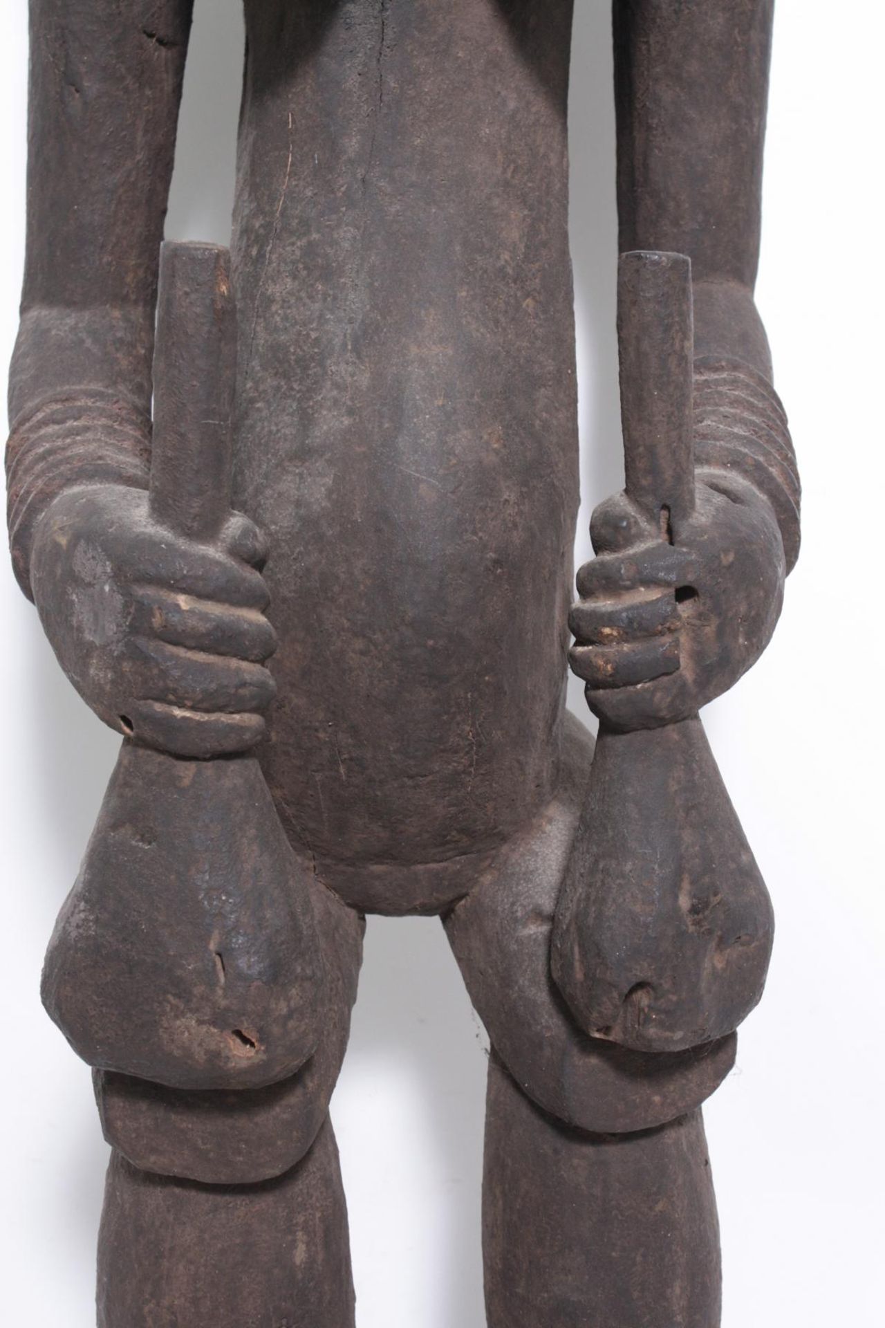 Mutterkönigin". Ältere Gedenkfigur, Bangwa. Bamileke, Kamerun/Grasland - Bild 4 aus 10