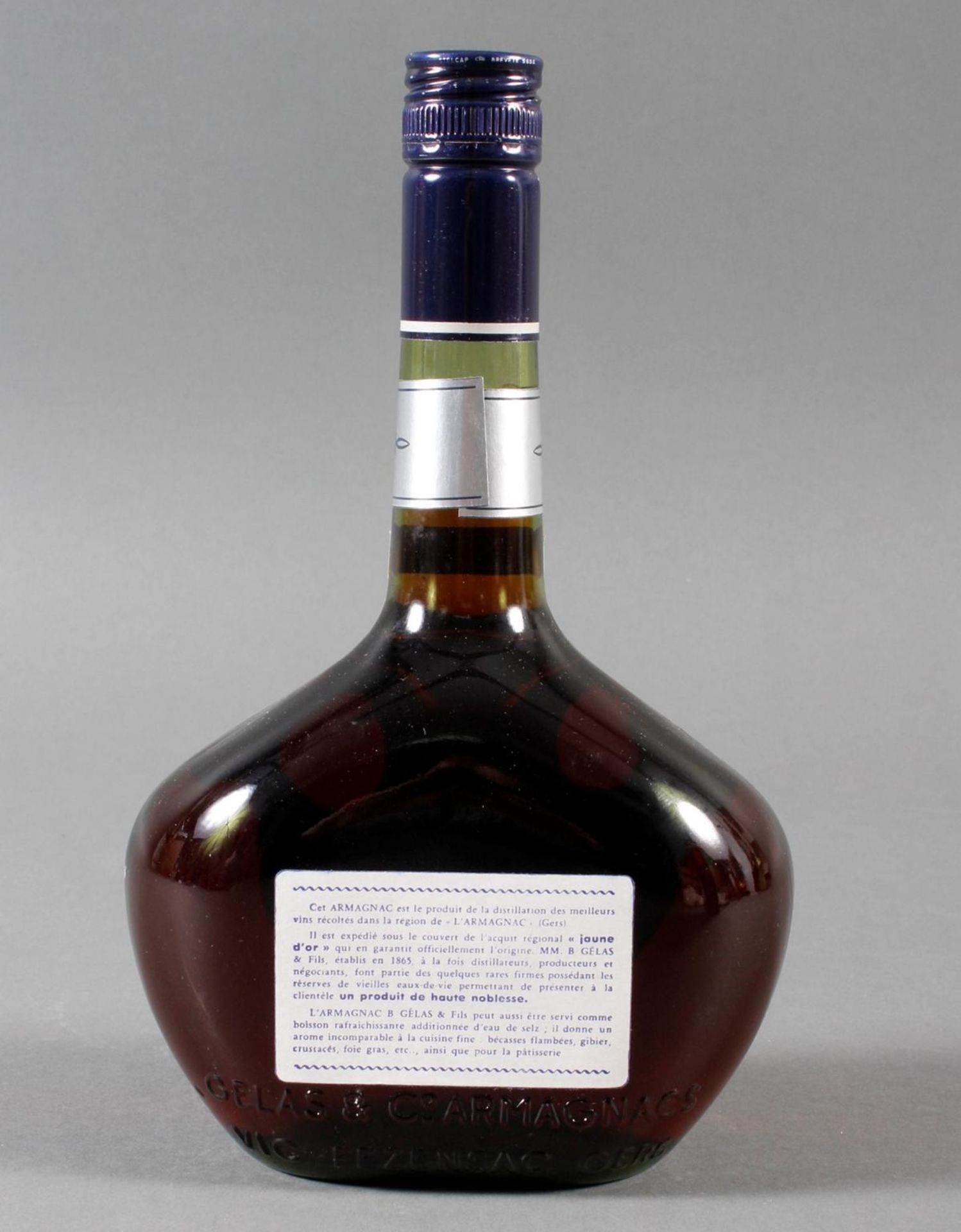 Armagnac, Gelas, 15 Jahre - Image 2 of 2