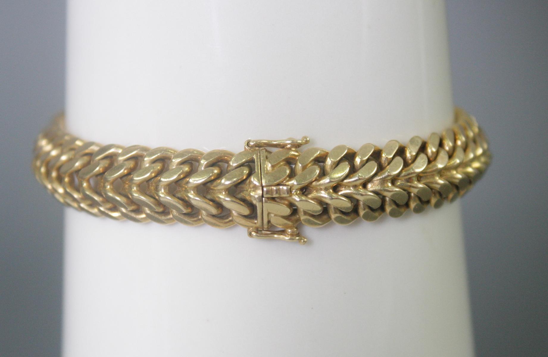 Damenarmband 18 Karat Gelbgold - Image 2 of 4