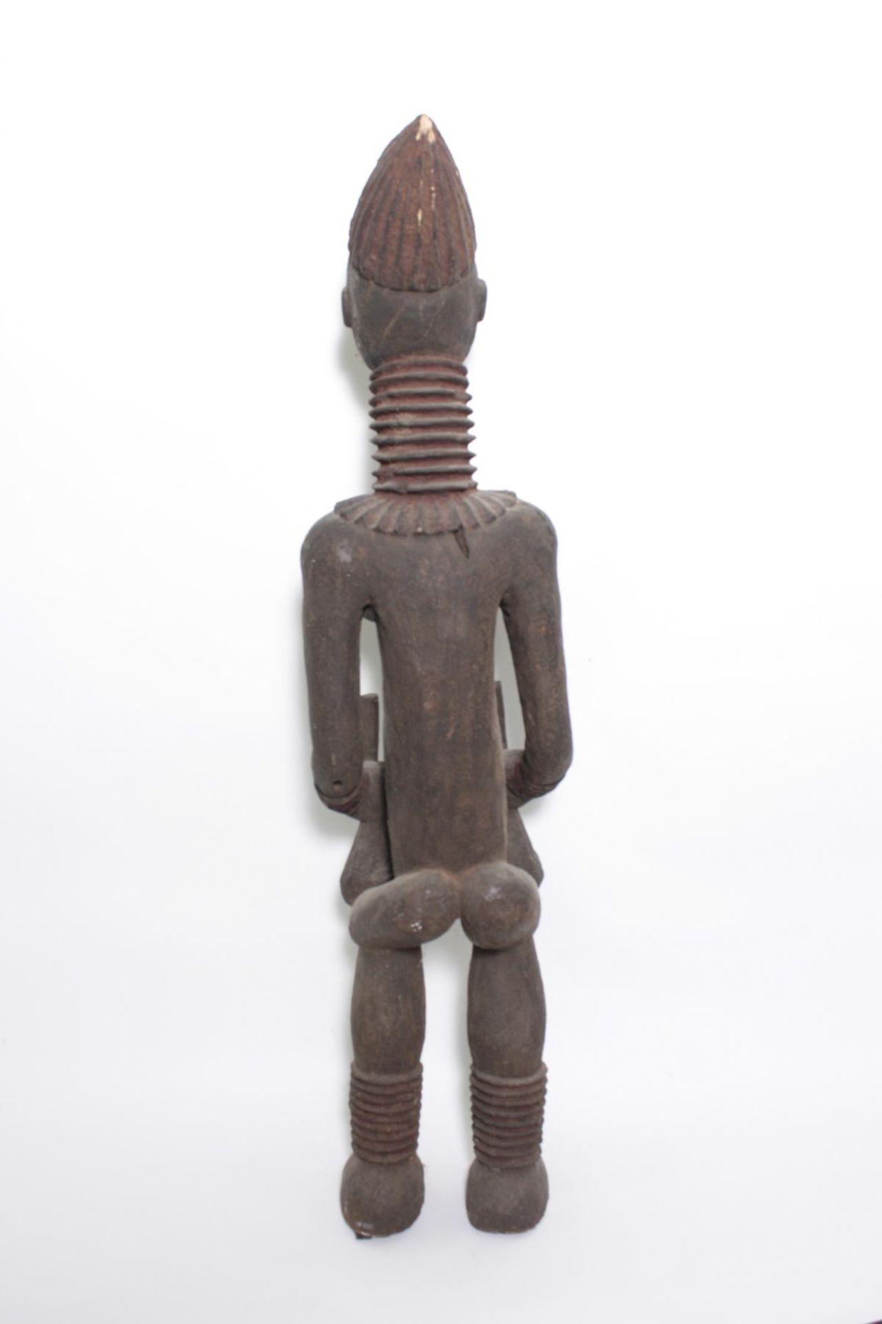 Mutterkönigin". Ältere Gedenkfigur, Bangwa. Bamileke, Kamerun/Grasland - Image 7 of 10