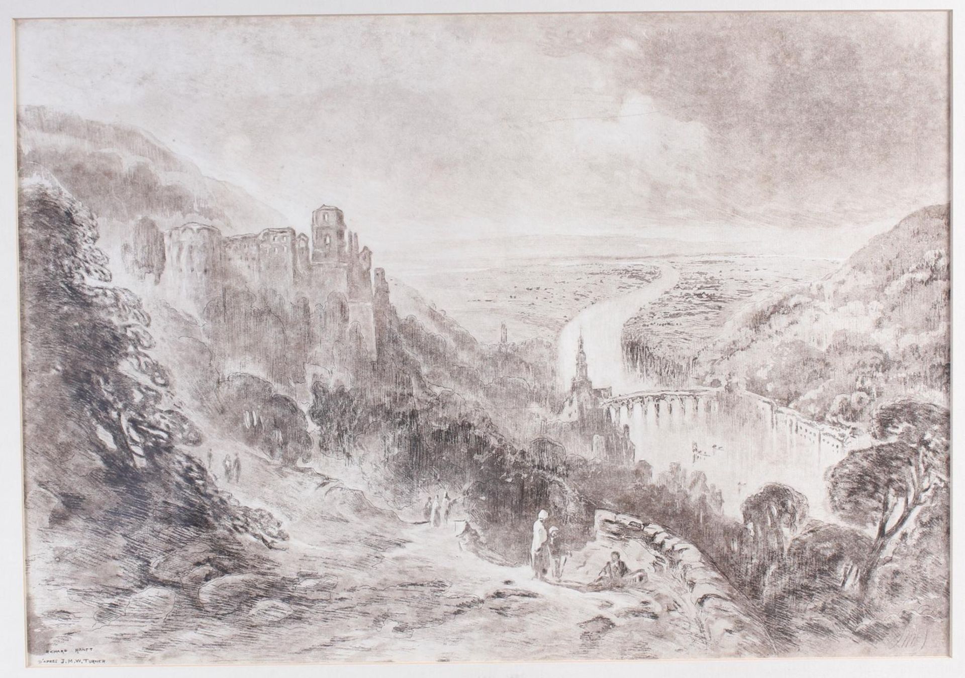 Richard Ranft, Heidelberger Schloss, nach Turner - Bild 2 aus 7