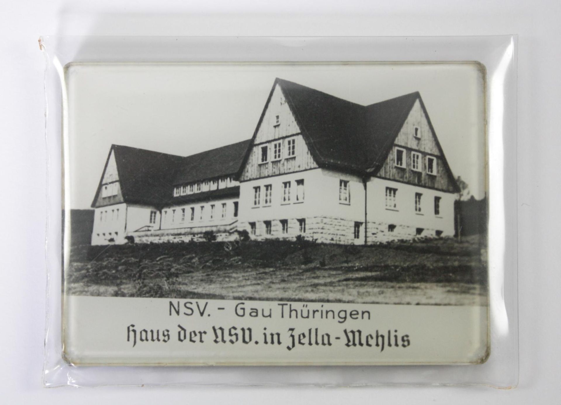 Taschenspiegel, NSV Gau Thüringen. Haus der NSV in Zella-Mehlis