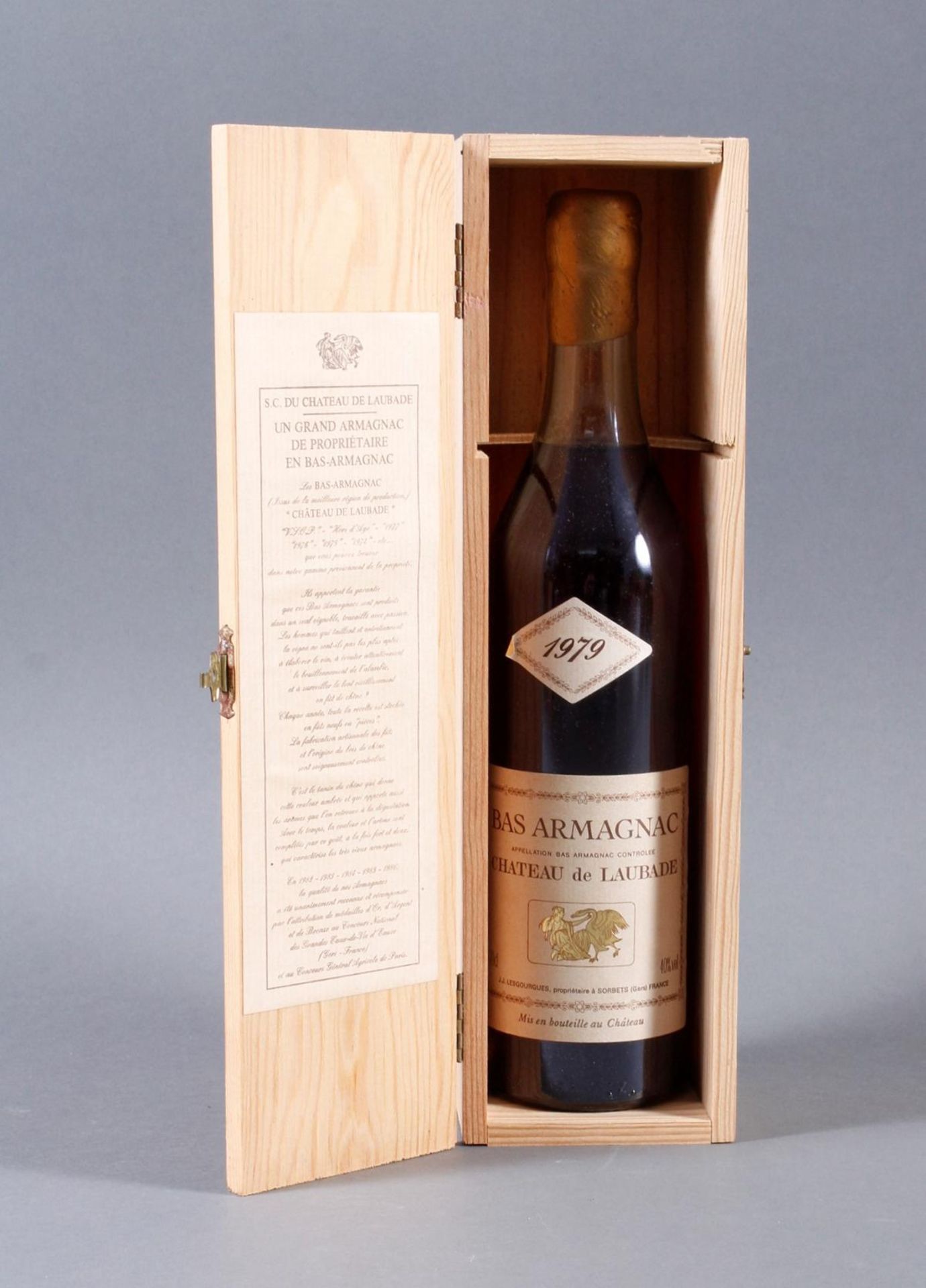 Armagnac, CHATEAU de LAUBADE, 1979