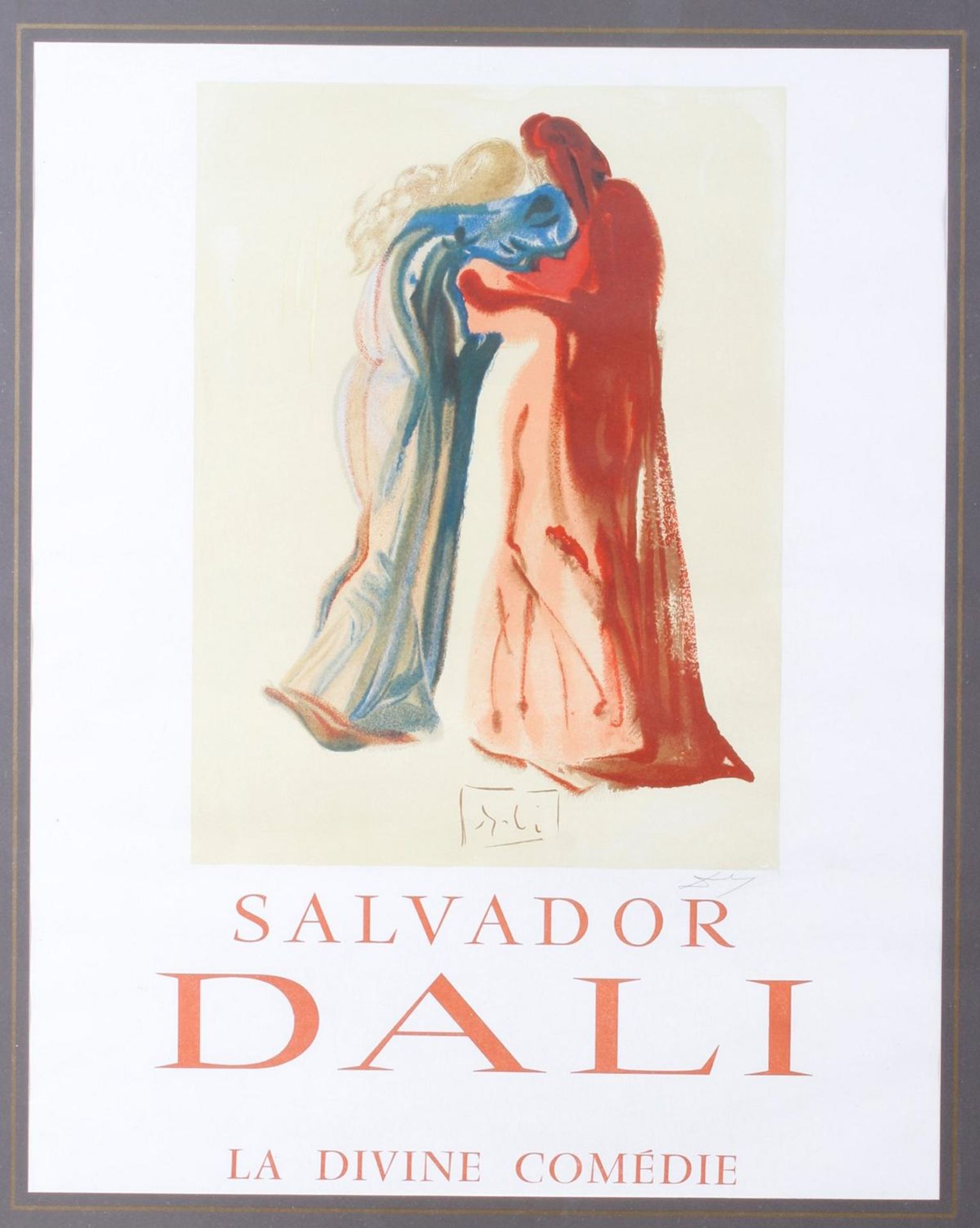 Plakat, Salvador Dali, La Divine Comédie - Bild 2 aus 3