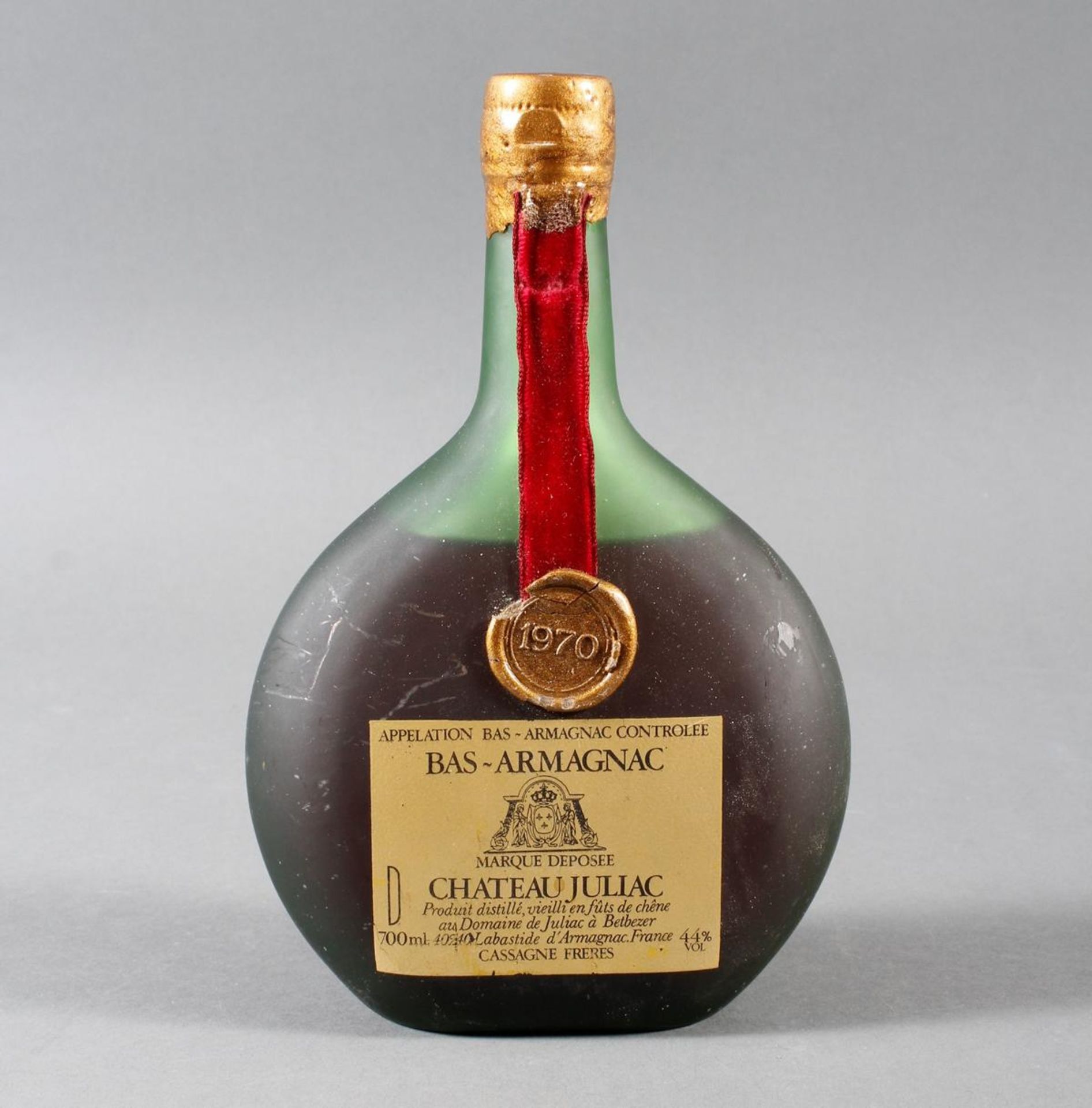 Bas-Armagnac, Chateau Juliac, 1970