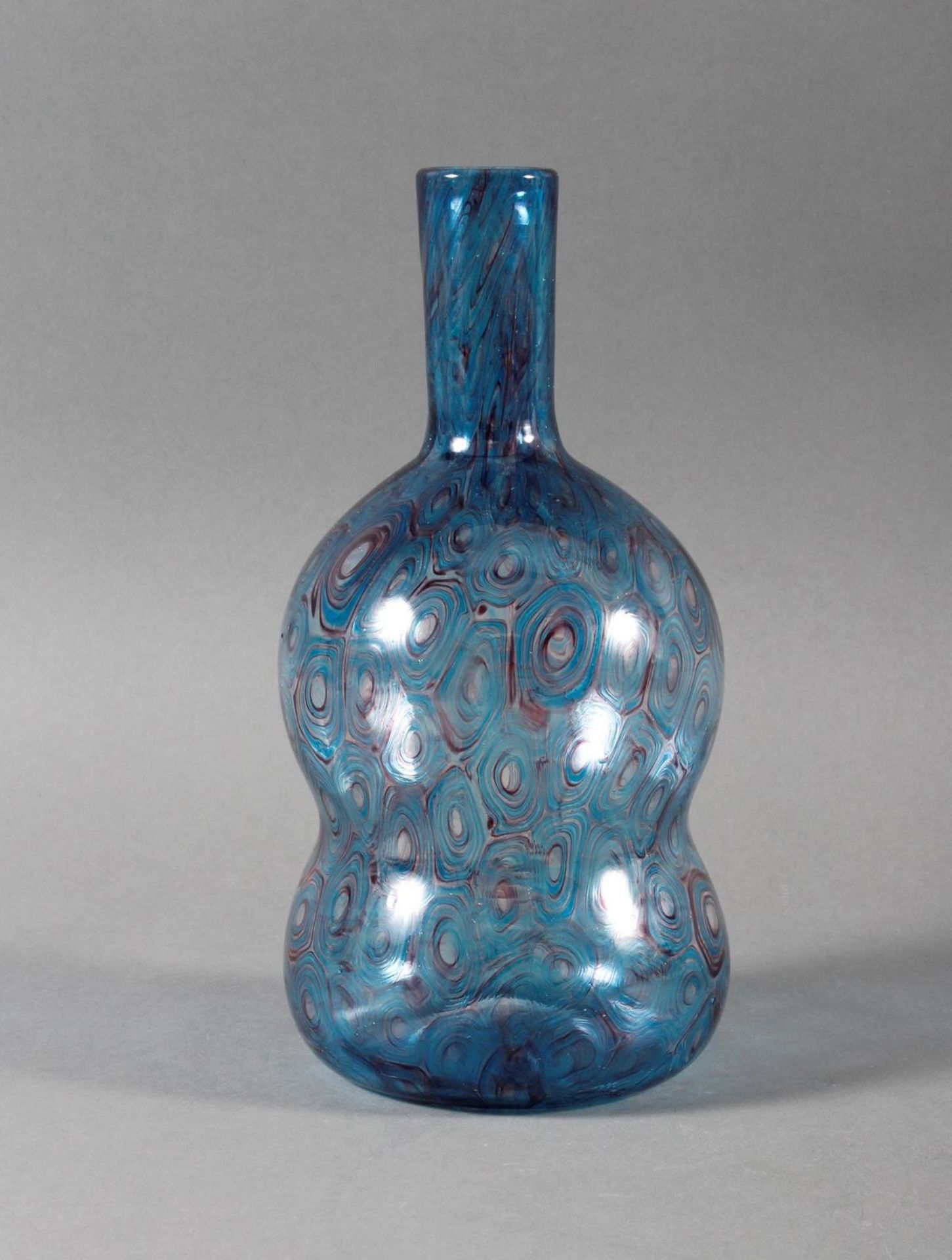 Vase „Caccia“, Ausführung Barovier & Toso, Murano. Um 1962