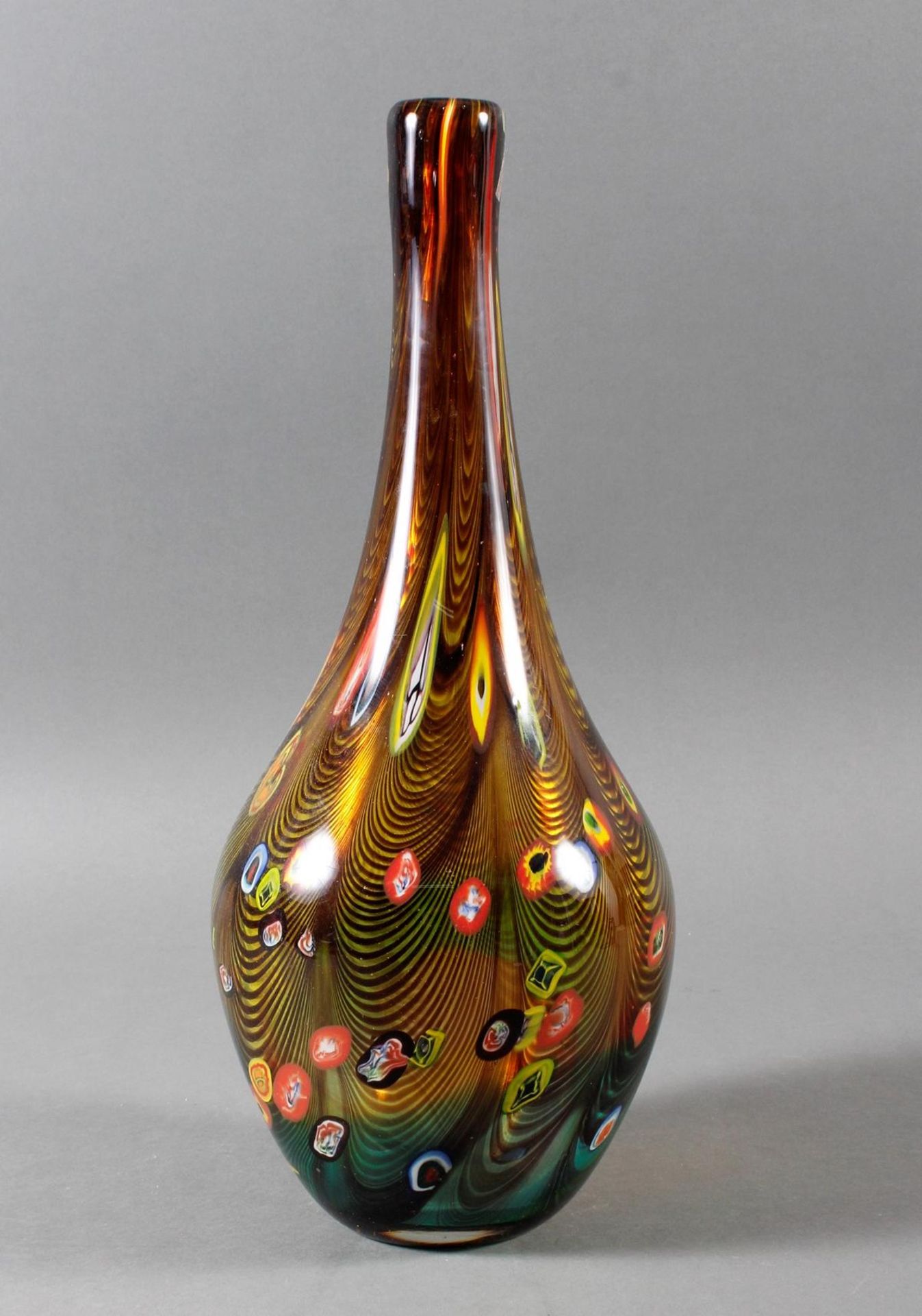 Große Glasziervase, Murano 1970er / 1980er Jahre