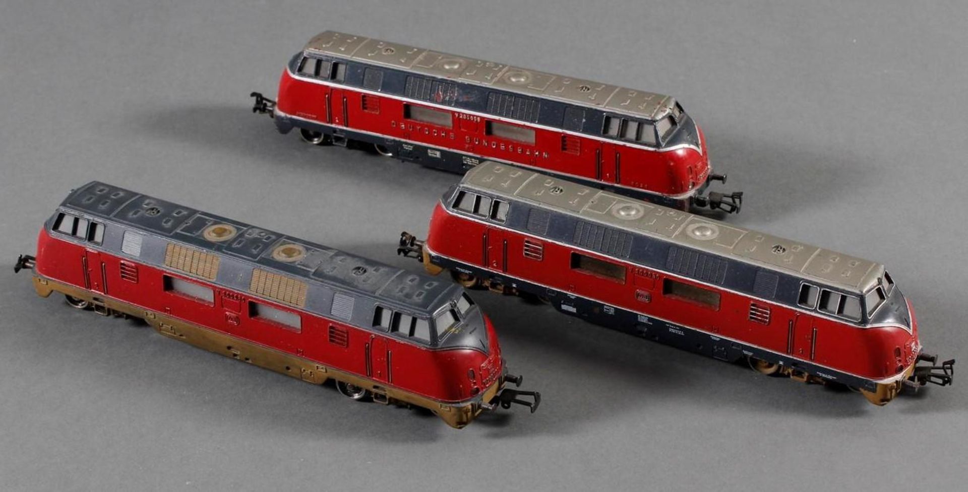 3x Märklin Diesellok 3021