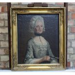 Unbekannter Künstler, Damen Portrait 18. Jahrhundert