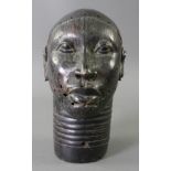 Afrikanischer Bronzekopf Ife Benin