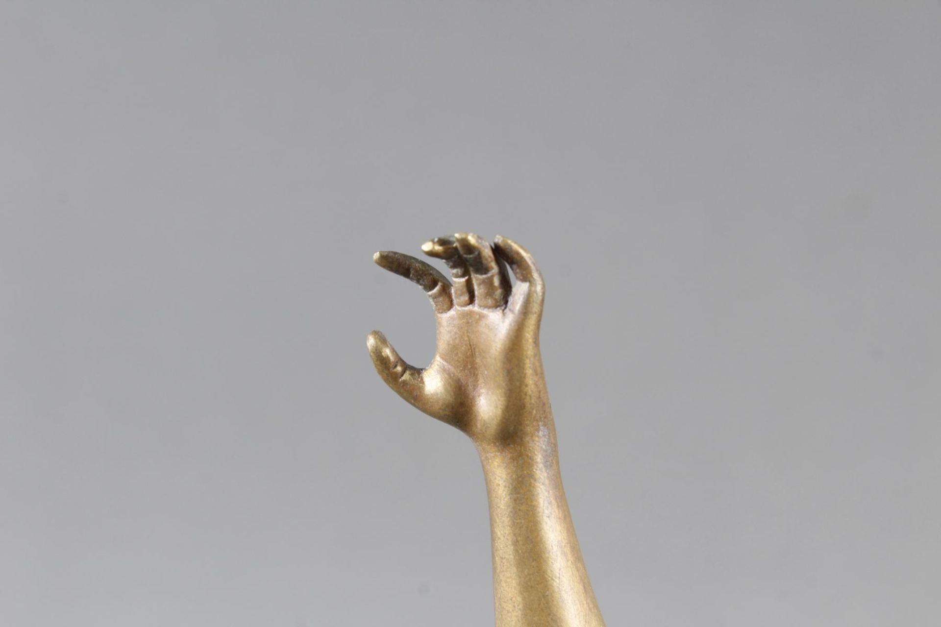Jugendstil Bronze, Mädchenakt, Frankreich Marcel André Buraine (1868-1948) - Image 7 of 9