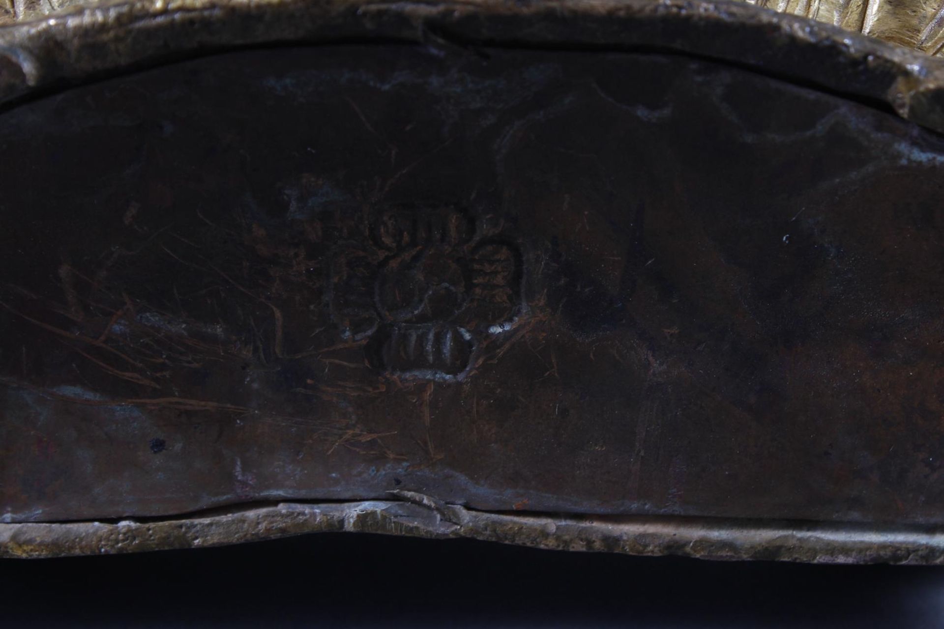 Vergoldete Bronze des Vaishravana, Tibet 19. / 20. Jahrhundert - Image 9 of 9