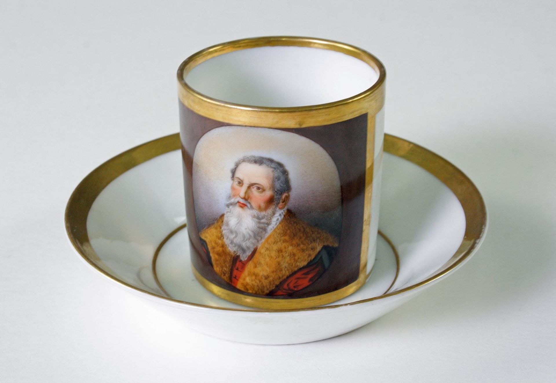 Biedermeier Tasse mitte 19. Jahrhundert