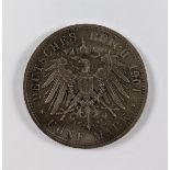 Deutsches Reich, 5 Mark Friedrich Wilhelm 1901