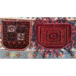 2 Satteldecken, Turkmenisch um 1900