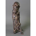 Bronzeskulptur, Dogon, Mali, 1. Hälfte 20. Jh.