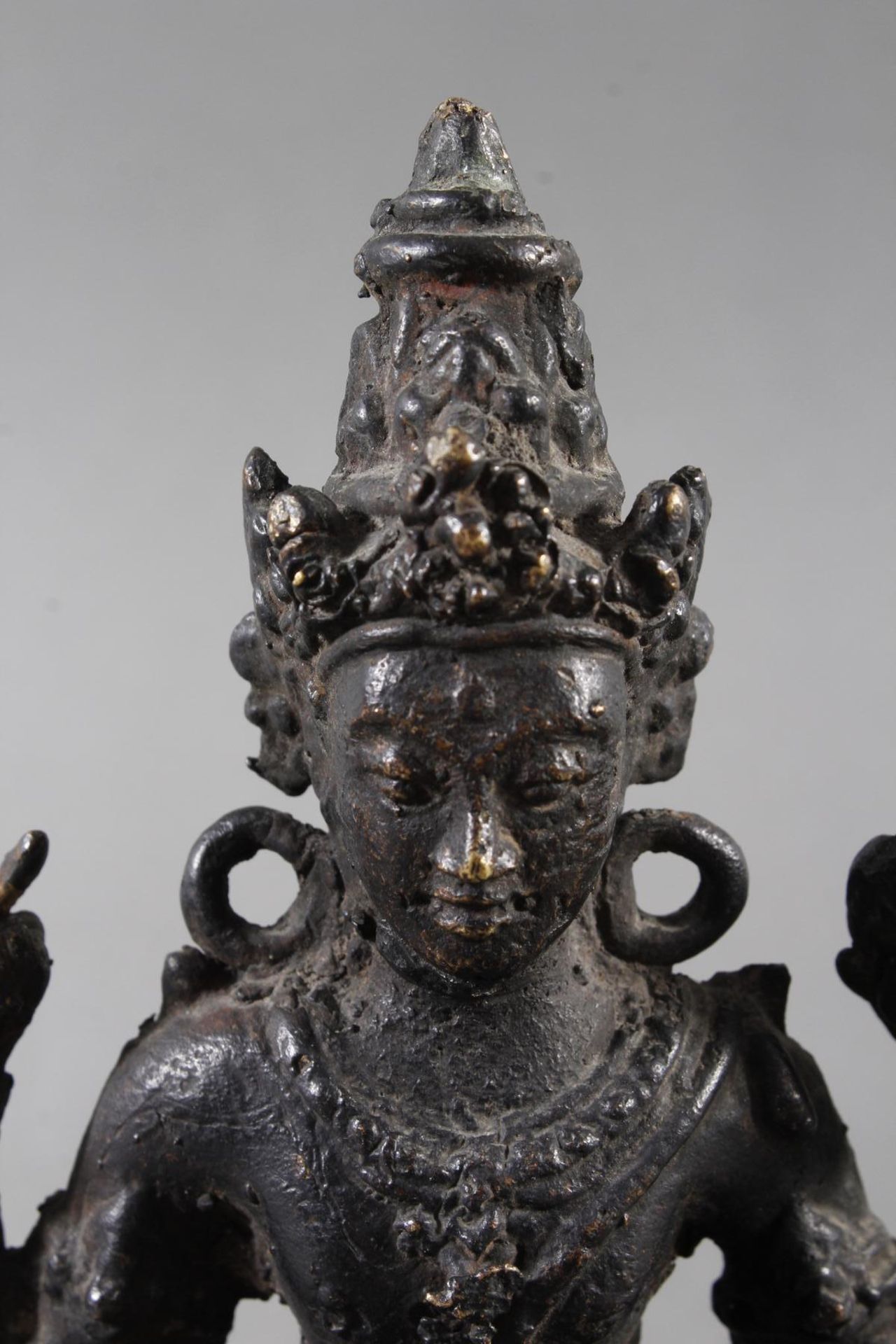 Bronze Buddha, Indonesien, 18./19. Jahrhundert - Bild 3 aus 11