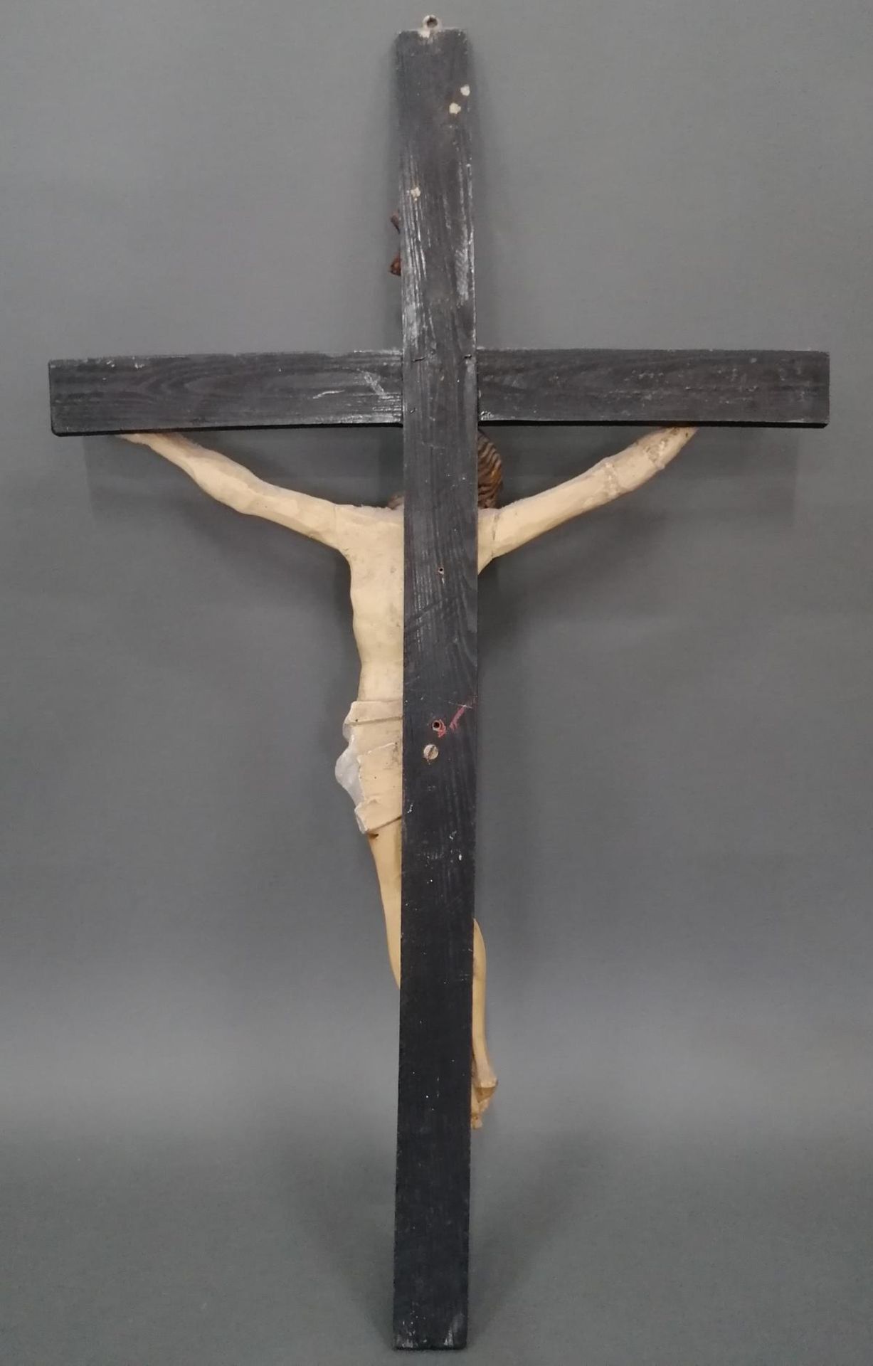 Konvolut Devotionalien. Kruzifix, Anri Engelskopf, Schwebender Engel - Image 5 of 7