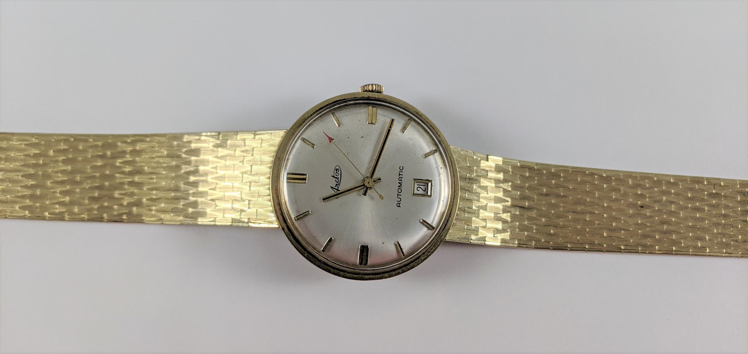 Artos Automatic Herrenarmbanduhr aus den 60er Jahren, 14 Karat Gelbgold - Image 2 of 5