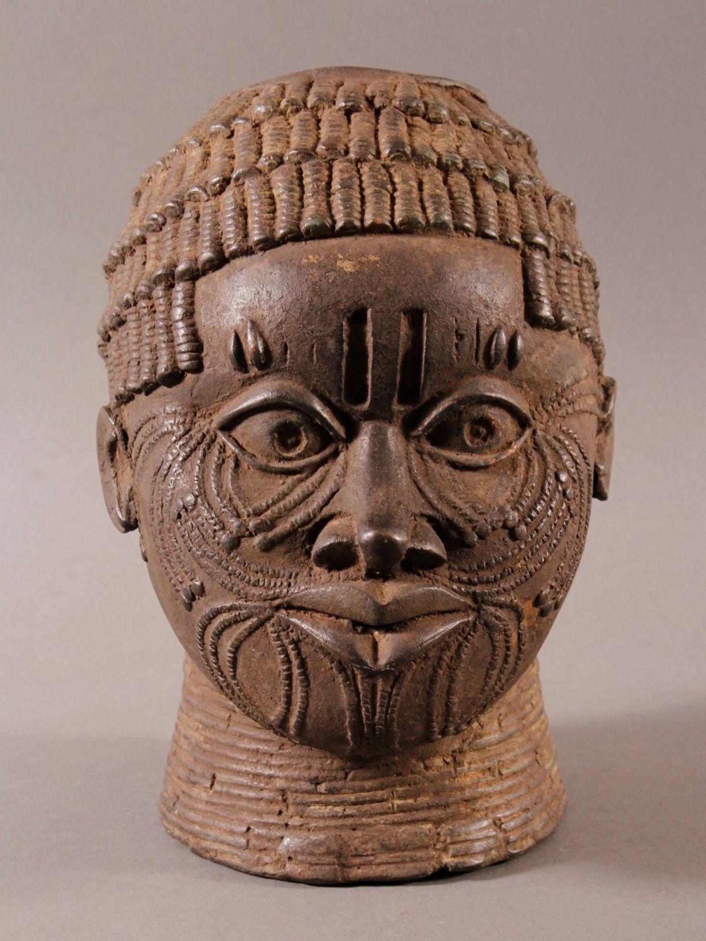 Bronze Gedenkkopf, Nigeria