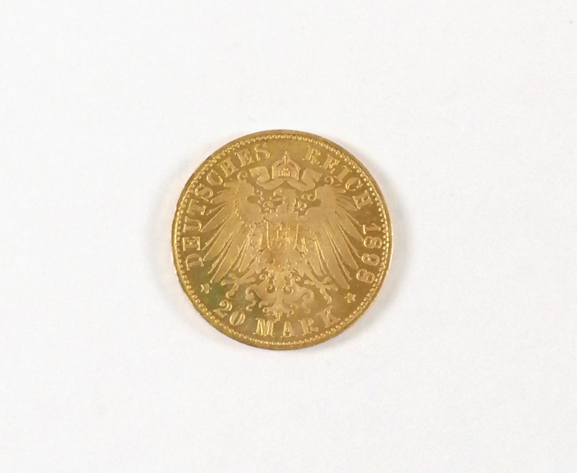 Deutsches Reich  20 Mark 1898 , Preußen - Bild 2 aus 2