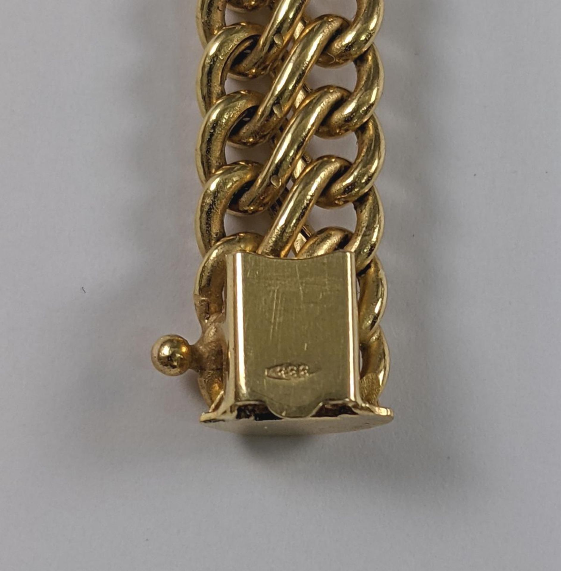 Armband 8 Karat Gelbgold - Image 3 of 3