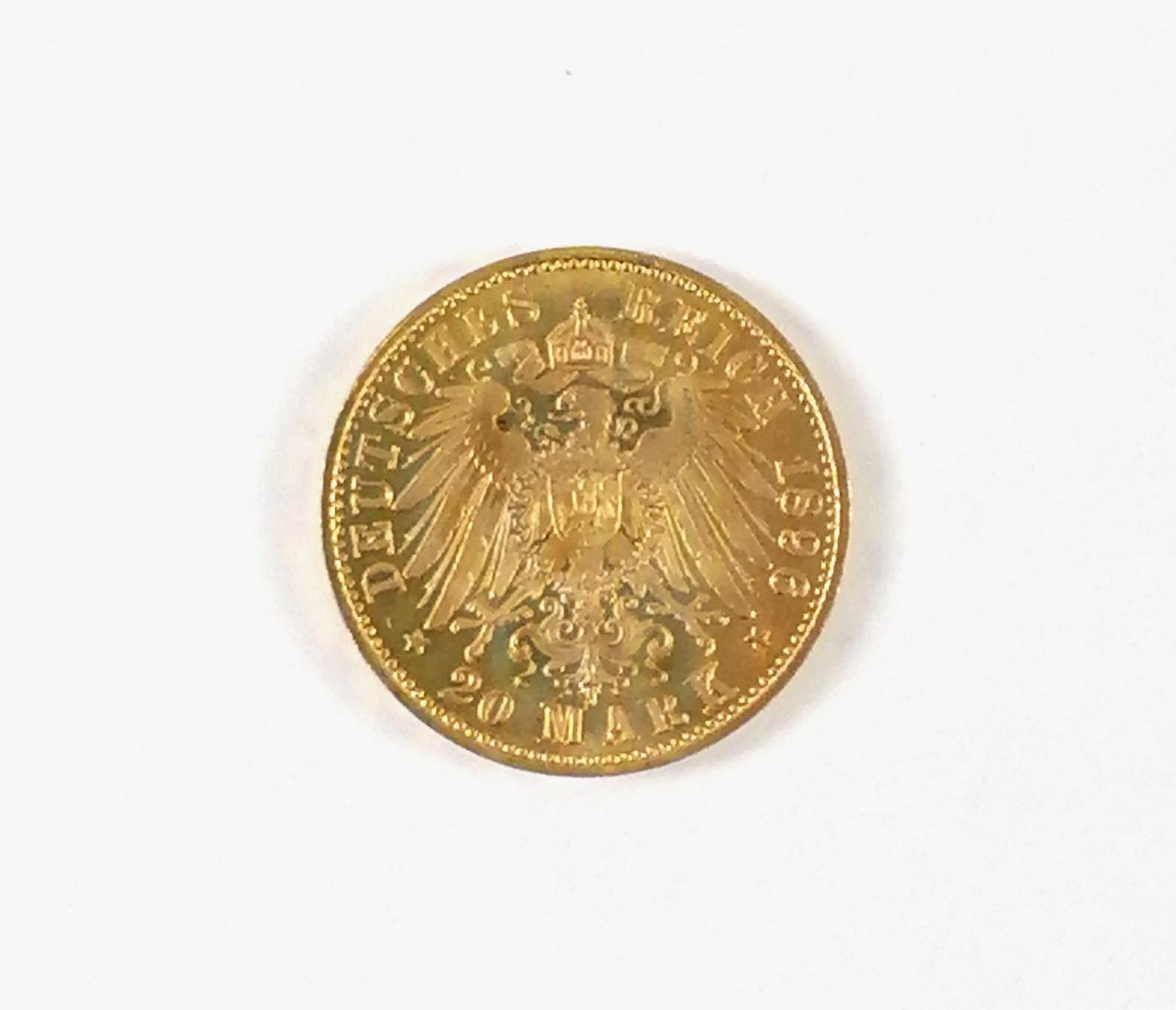 Deutsches Reich  20 Mark 1896 A - Bild 2 aus 2