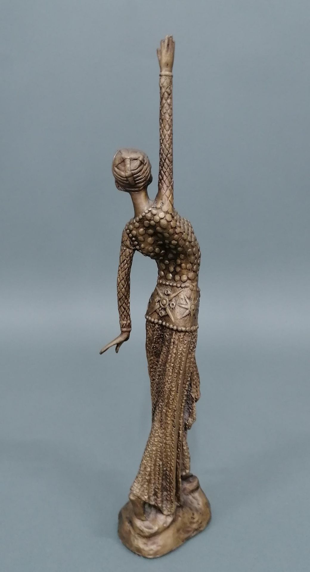Jugendstil Bronze Tänzerin - Image 2 of 2