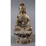 Guanyin Buddha aus Bronze