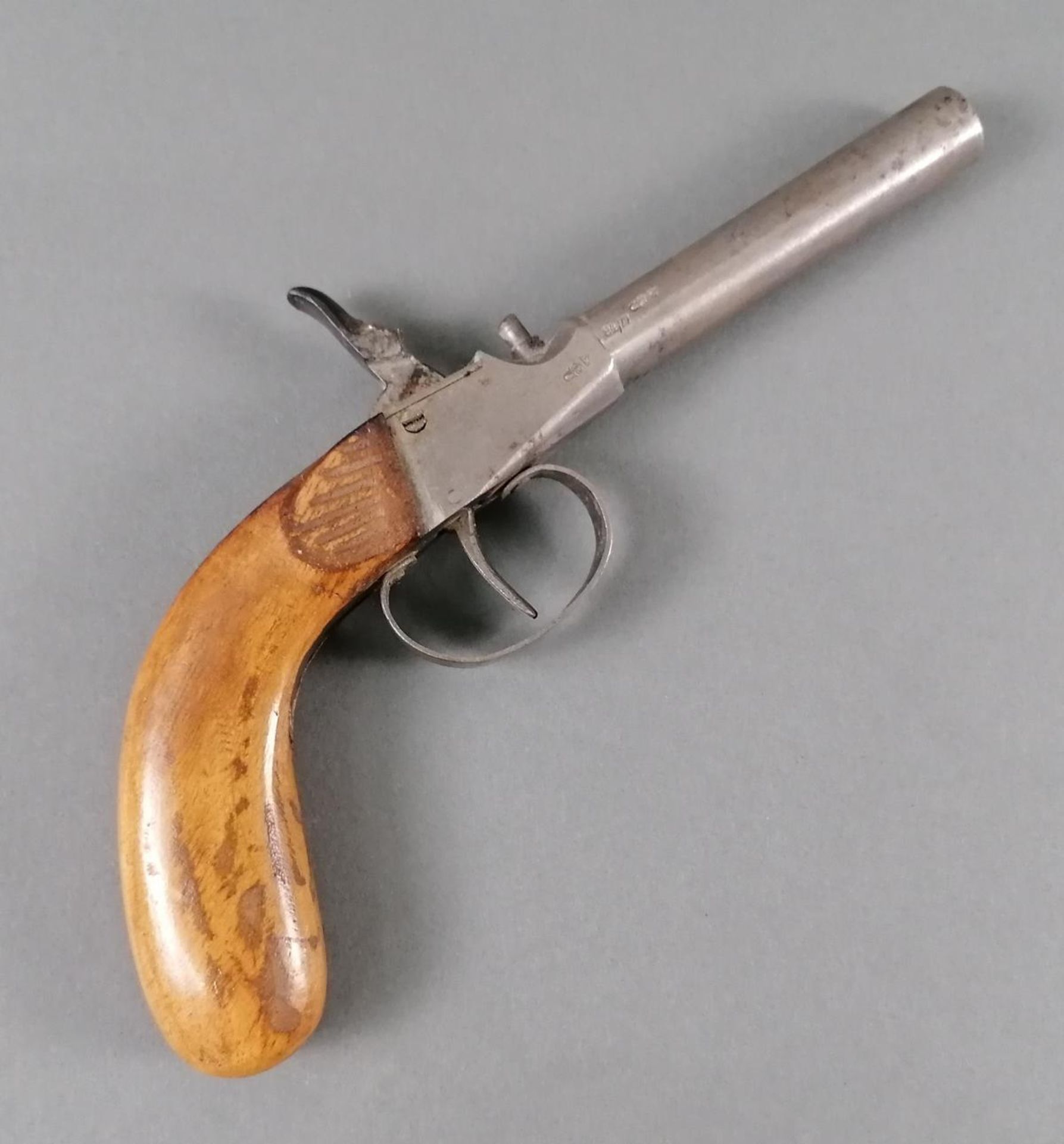 Perkussionspistole sogenannte Weinberg-Pistole um 1850 - Image 2 of 4