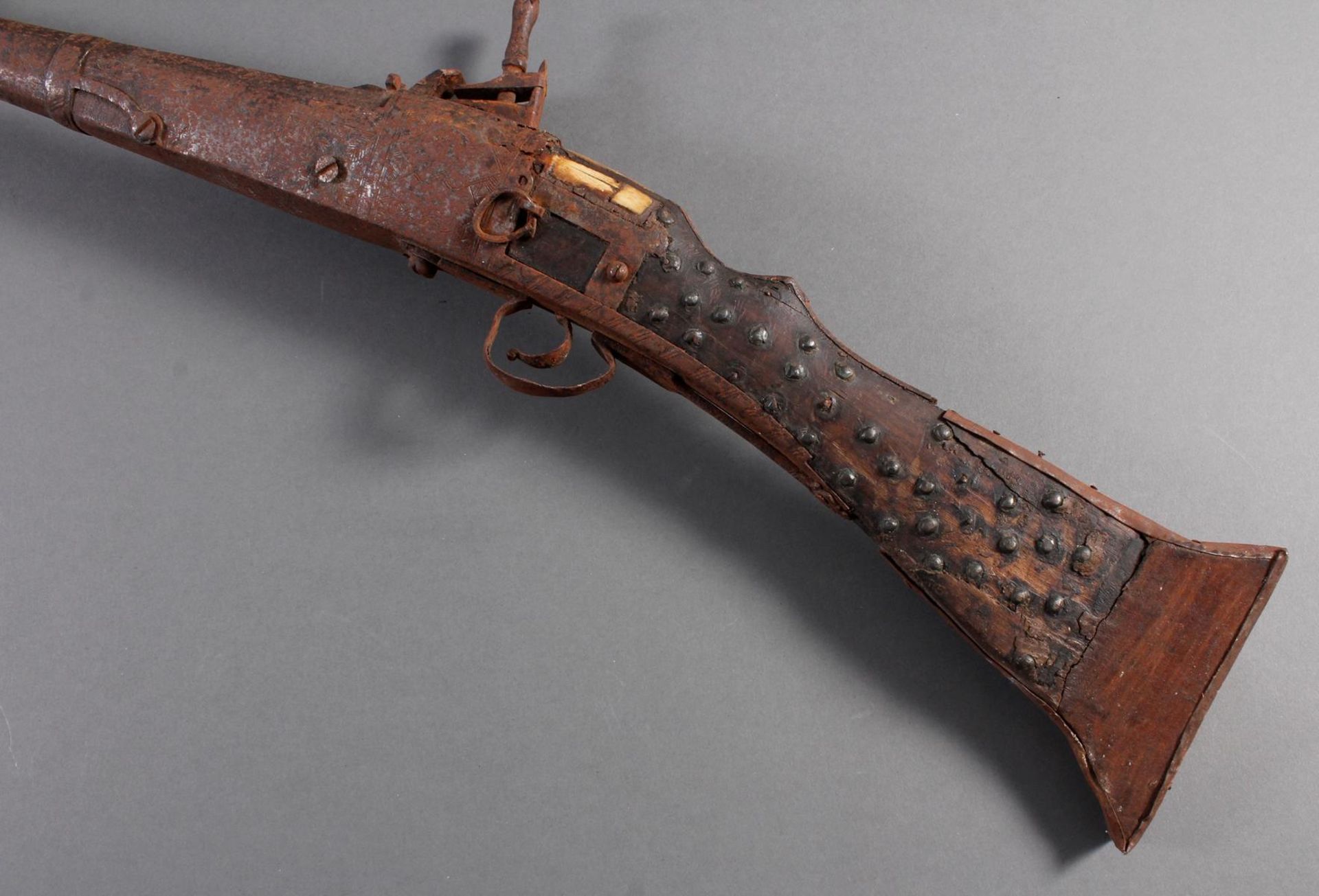 Antikes Steinschloßgewehr - Image 2 of 5