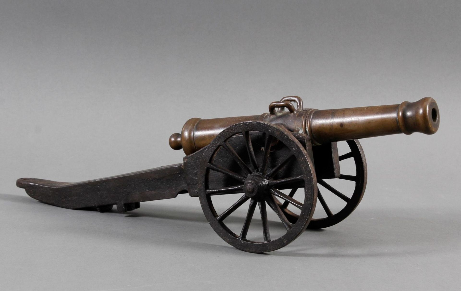 Miniatur-Kanone aus Bronze 19. Jahrhundert - Bild 2 aus 5