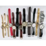 Sammlung Damen und Herrenarmbanduhren