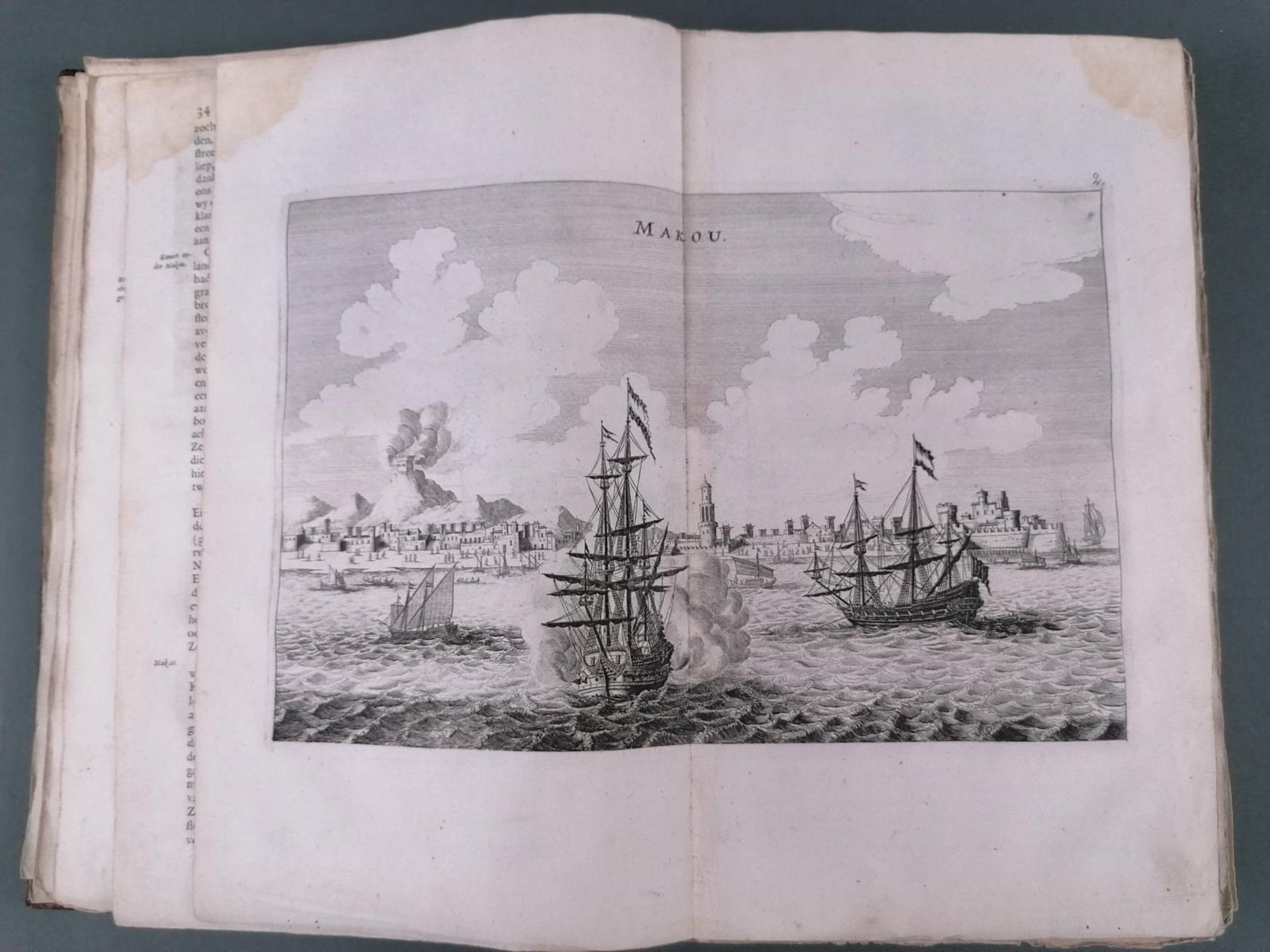 Nieuhofs China-Buch. 1665. (Die Gesandtschaft der Niederländischen Ostindienkompanie an den großen T - Image 11 of 26