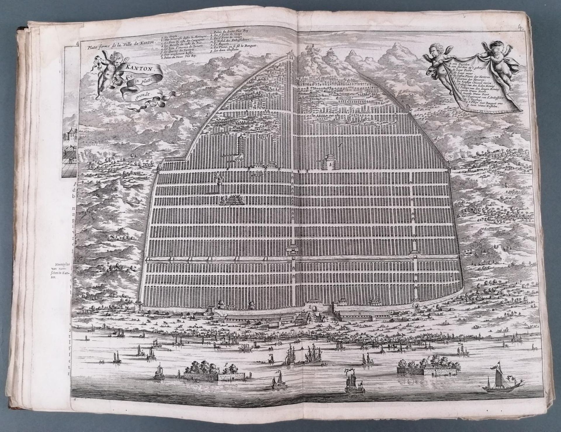 Nieuhofs China-Buch. 1665. (Die Gesandtschaft der Niederländischen Ostindienkompanie an den großen T - Image 13 of 26