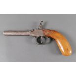 Perkussionspistole sogenannte Weinberg-Pistole um 1850