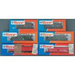 6 Roco Waggons Spur H0