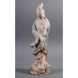 Stehende Guanyin (Bodhisattva des Mitgefühls) China 19. /20. Jahrhundert