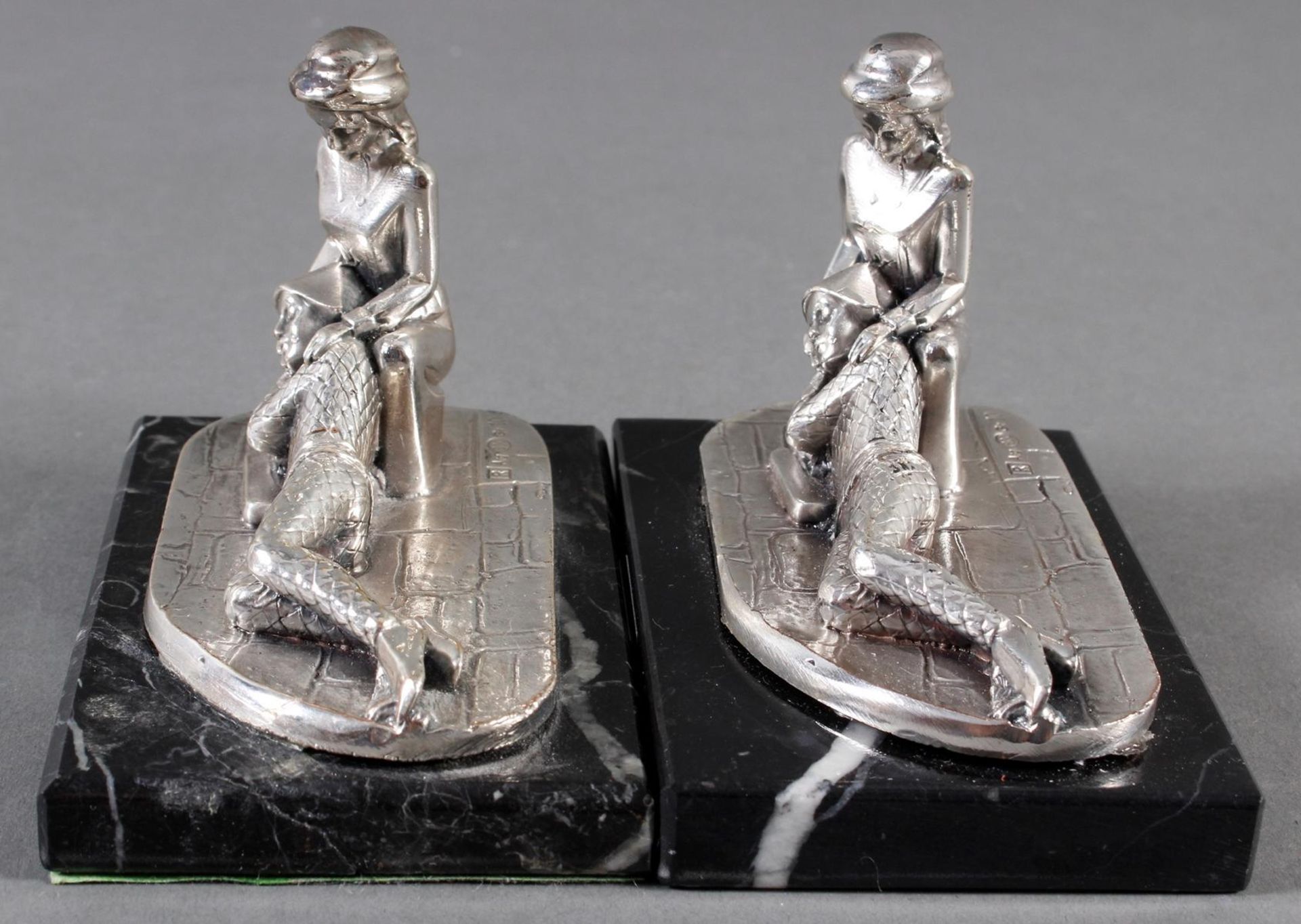 2 Skulpturen aus 800er Silber - Image 7 of 9