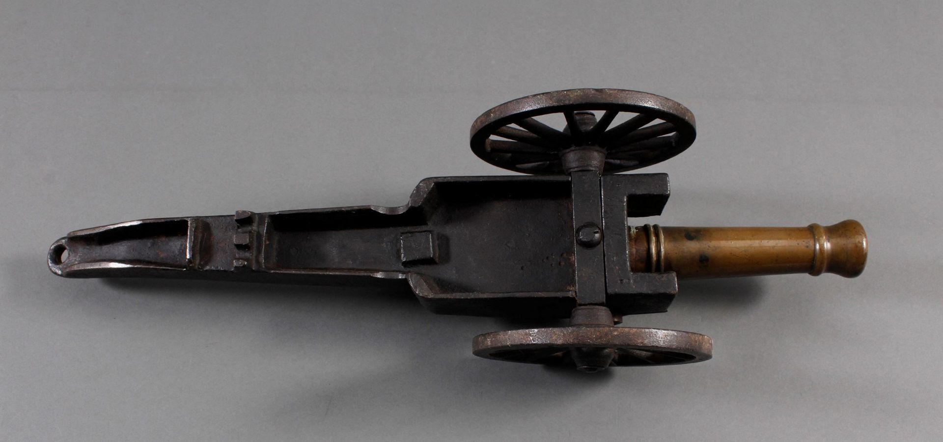 Miniatur-Kanone aus Bronze 19. Jahrhundert - Image 5 of 5