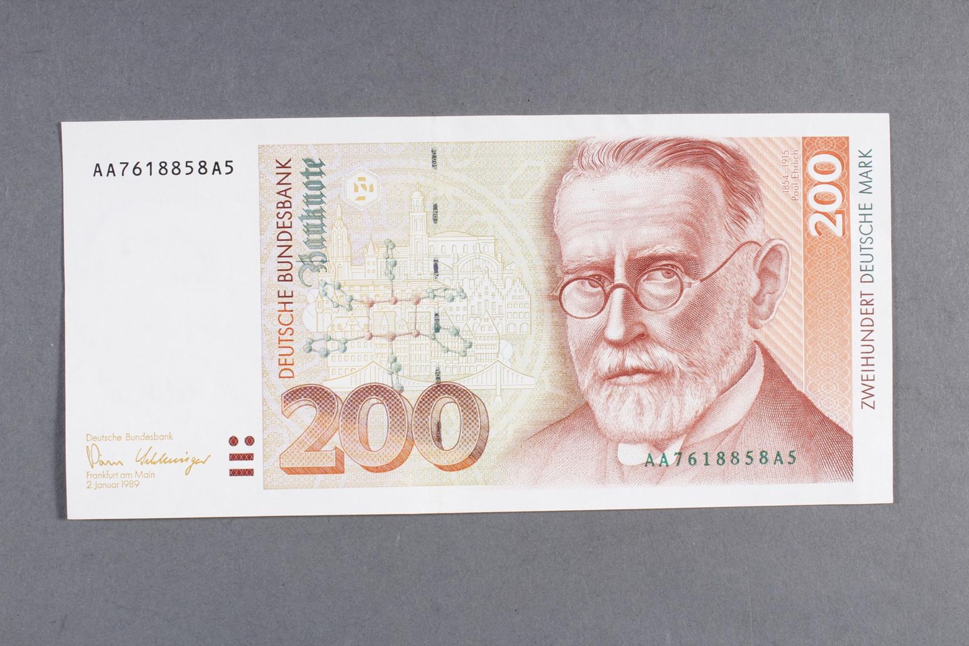 2 x 500 Mark und 1x 200 Deutsche Mark Schein (1980-1991) - Bild 5 aus 5