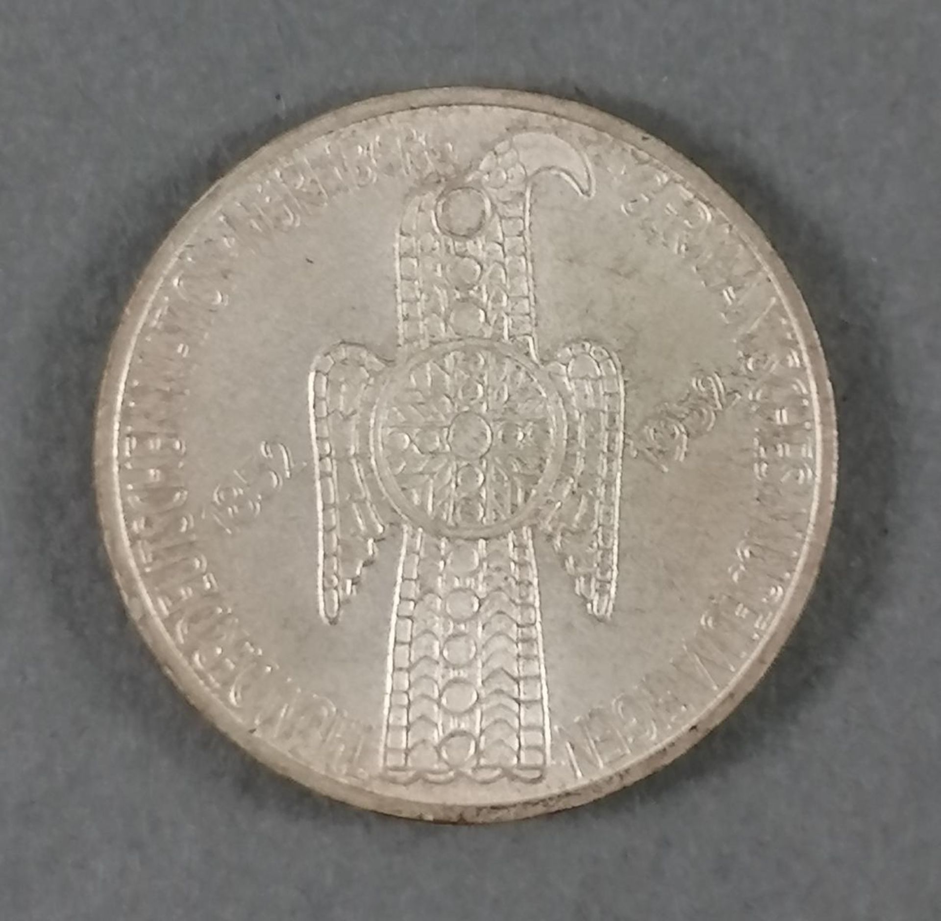 Bundesrepublik Deutschland, 5 Mark 1952 D Germanisches Museum