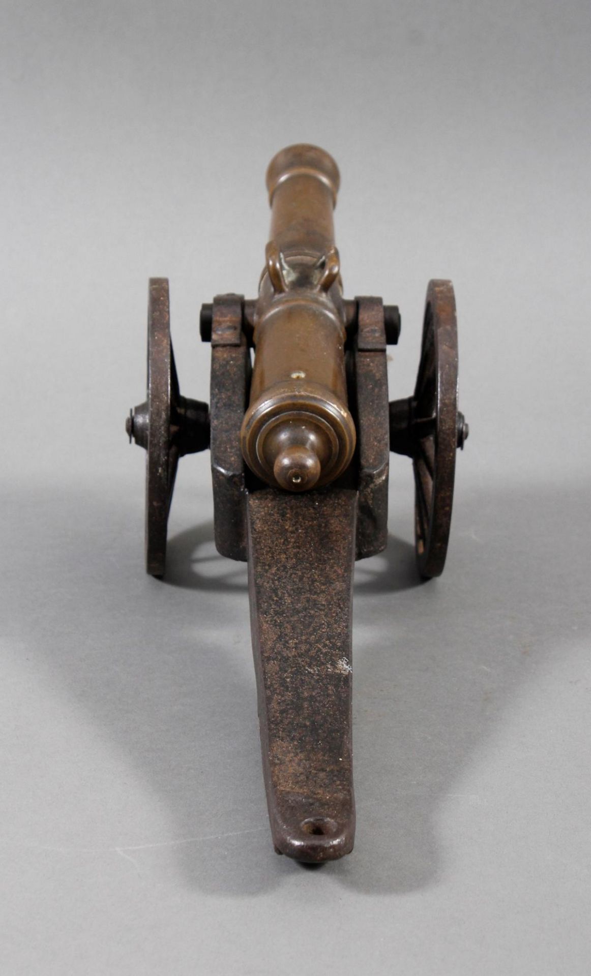 Miniatur-Kanone aus Bronze 19. Jahrhundert - Image 4 of 5