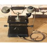 Kurbeltelefon um 1900