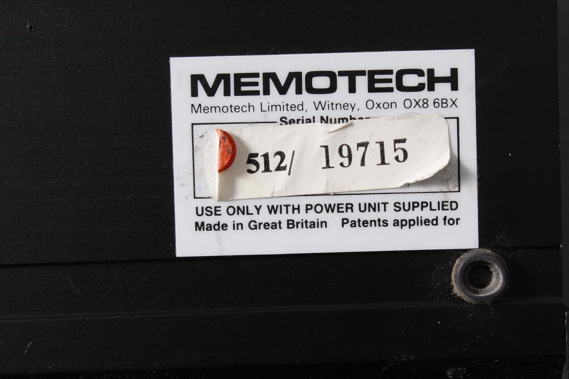 Memotech Computer MTX 512 mit Monitor, CD und Netzteil - Image 7 of 7