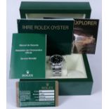 Rolex Oyster Perpetual Explorer I, 36mm. Vintage