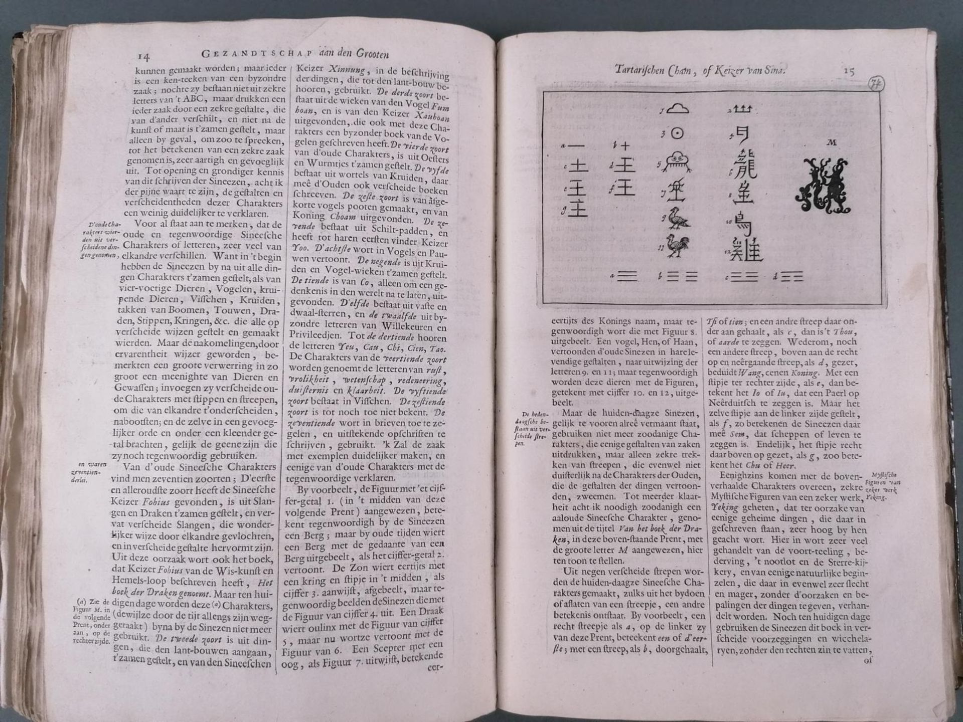 Nieuhofs China-Buch. 1665. (Die Gesandtschaft der Niederländischen Ostindienkompanie an den großen T - Image 21 of 26