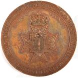 BRONZEMEDAILLE VON GOTTFRIED LOOS