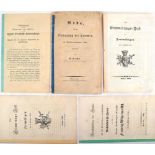 5 KLEINSCHRIFTEN BERLIN 1841-1868