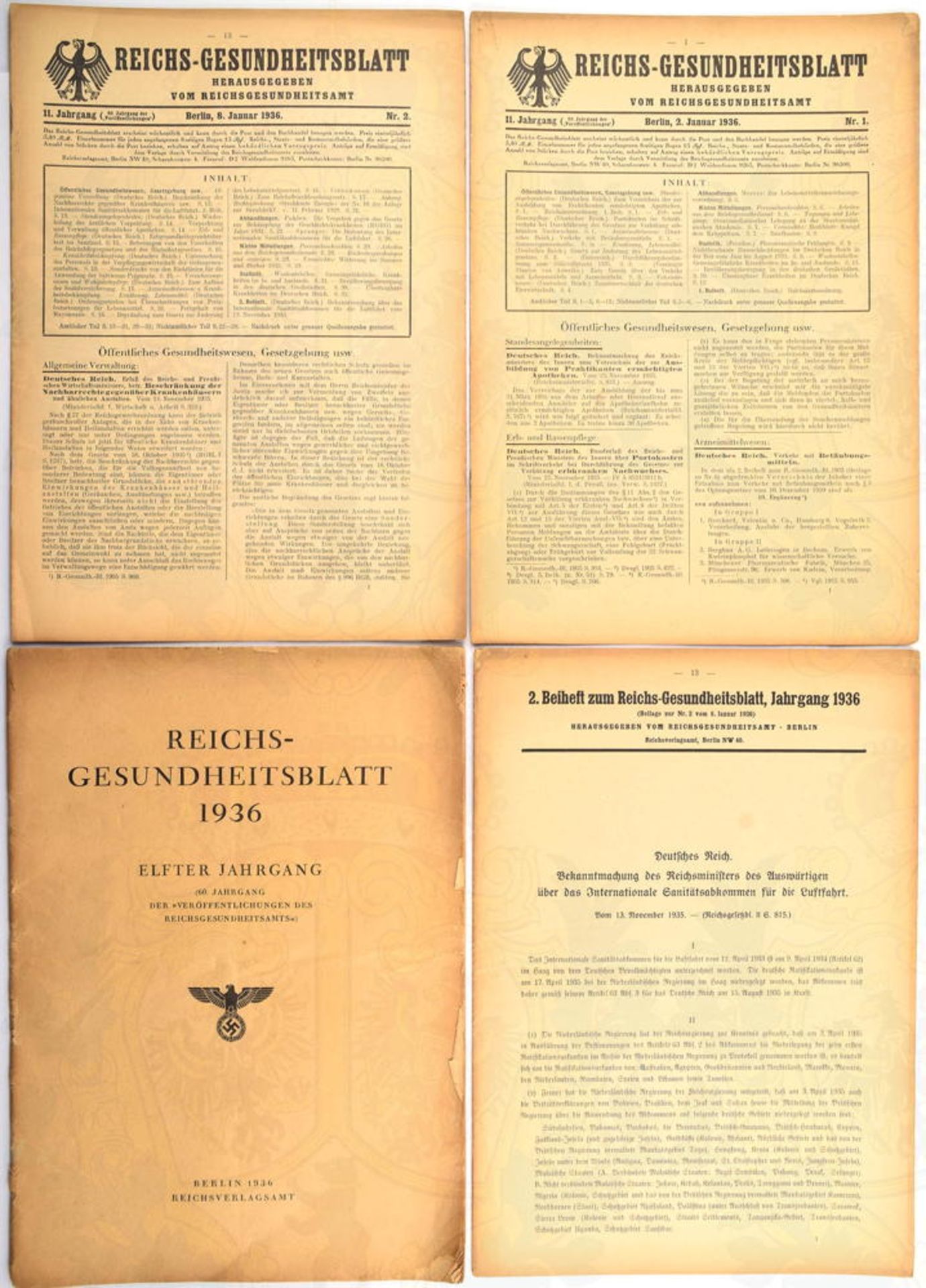 53 REICHS-GESUNDHEITSBLÄTTER 1936
